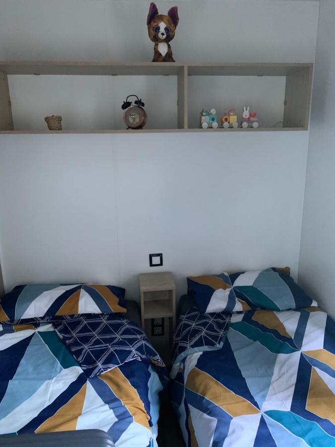 Le Mobilhome De Evelyne Et Serge Lit-et-Mixe Exteriör bild