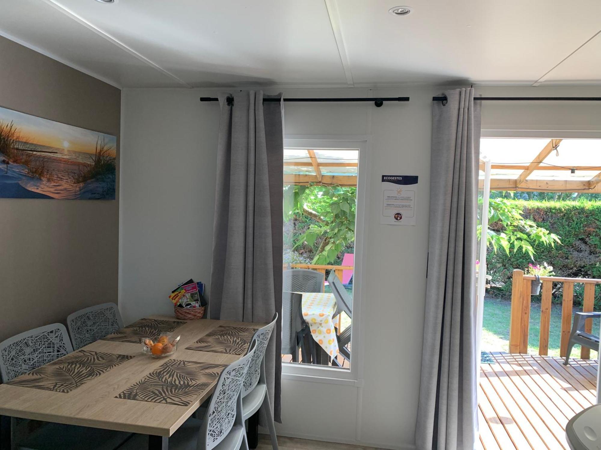 Le Mobilhome De Evelyne Et Serge Lit-et-Mixe Exteriör bild